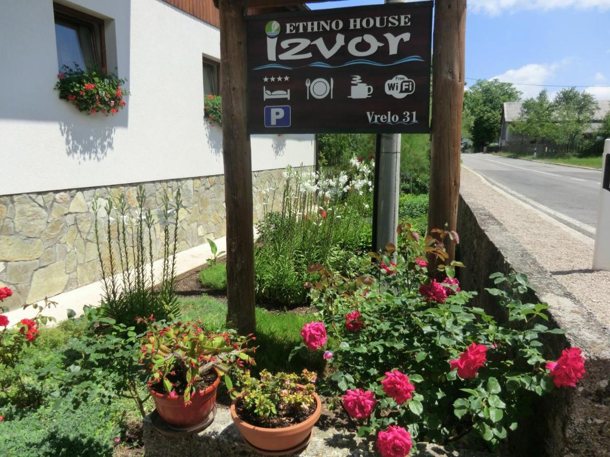 Hotel Ethno House Izvor Vrelo Koreničko Exteriér fotografie